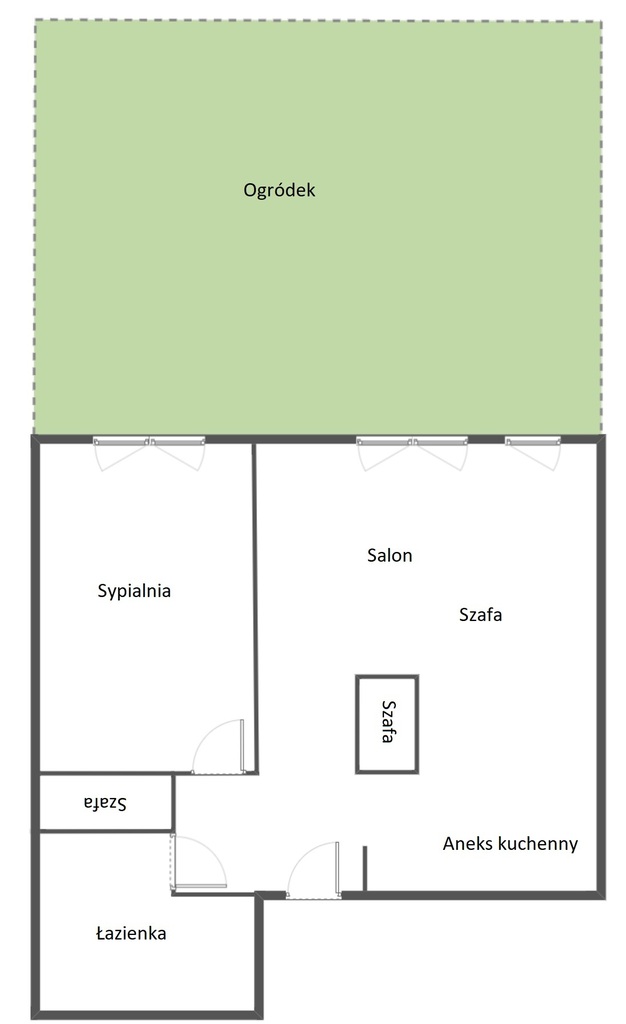 Mieszkanie na sprzedaż Szczecin, Pomorzany 48 m2 | Arka Nieruchomości