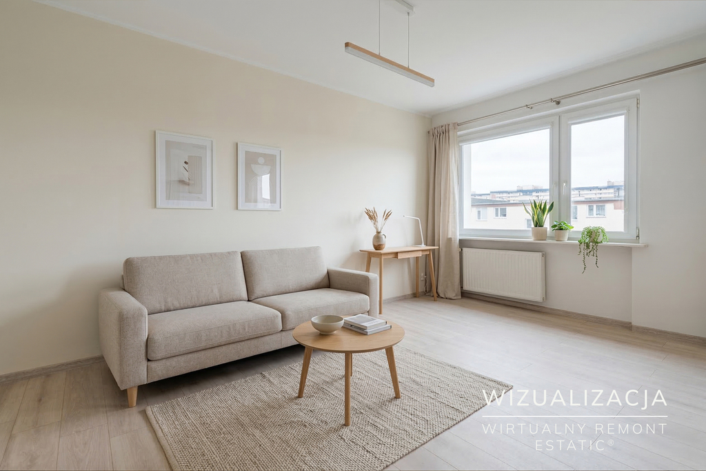 Wygodne 2 pokoje 2,8km od plaży