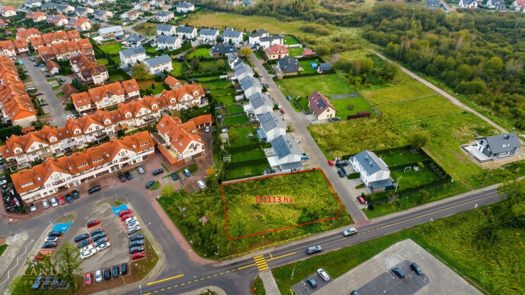 Działka na sprzedaż Szczecin, Bezrzecze 1 113 m2 | Arka Nieruchomości