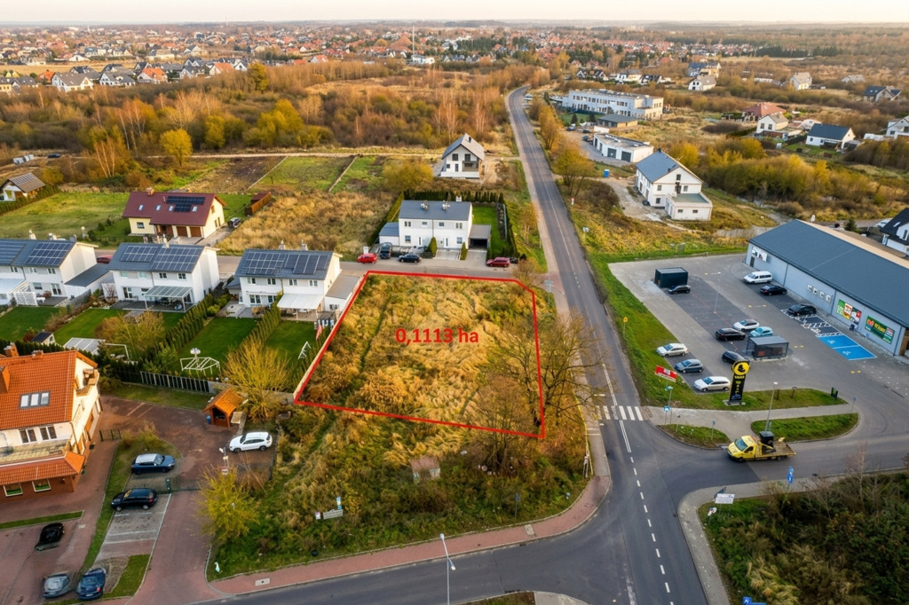 Działka na sprzedaż Szczecin, Bezrzecze 1 113 m2 | Arka Nieruchomości