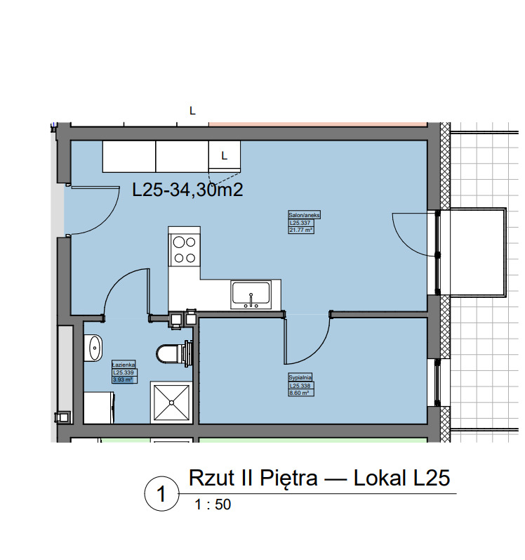 Mieszkanie na sprzedaż Police 34 m2 | Arka Nieruchomości