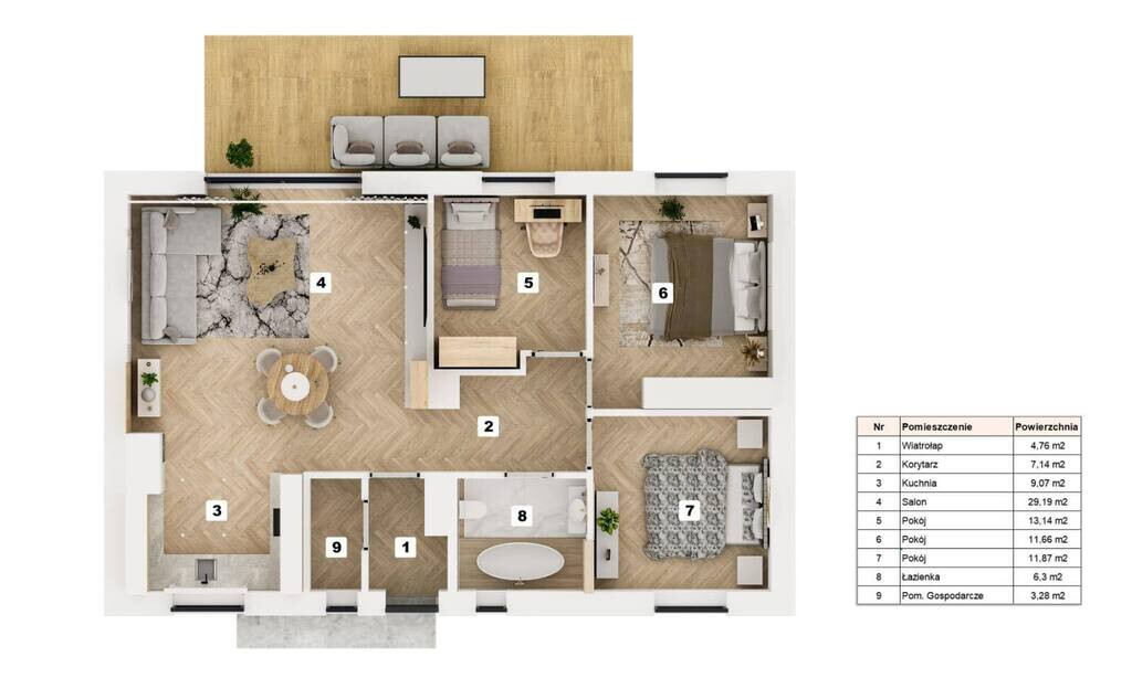Dom na sprzedaż Stargard 97 m2 | Arka Nieruchomości