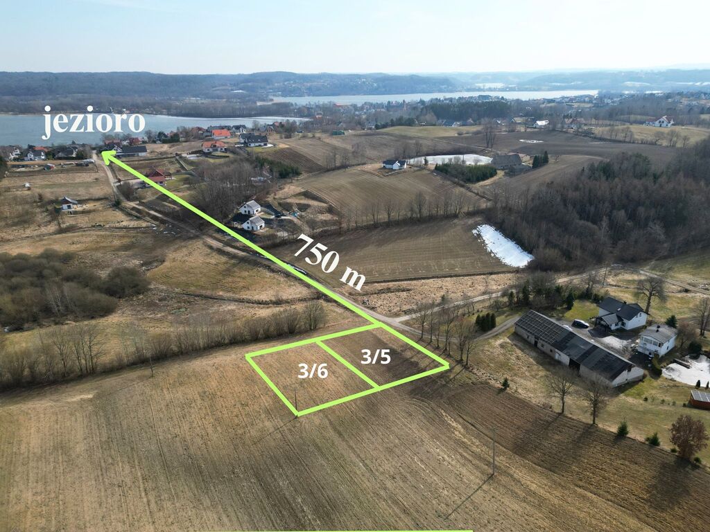 Działka budowlana – Chmielno | blisko Jeziora