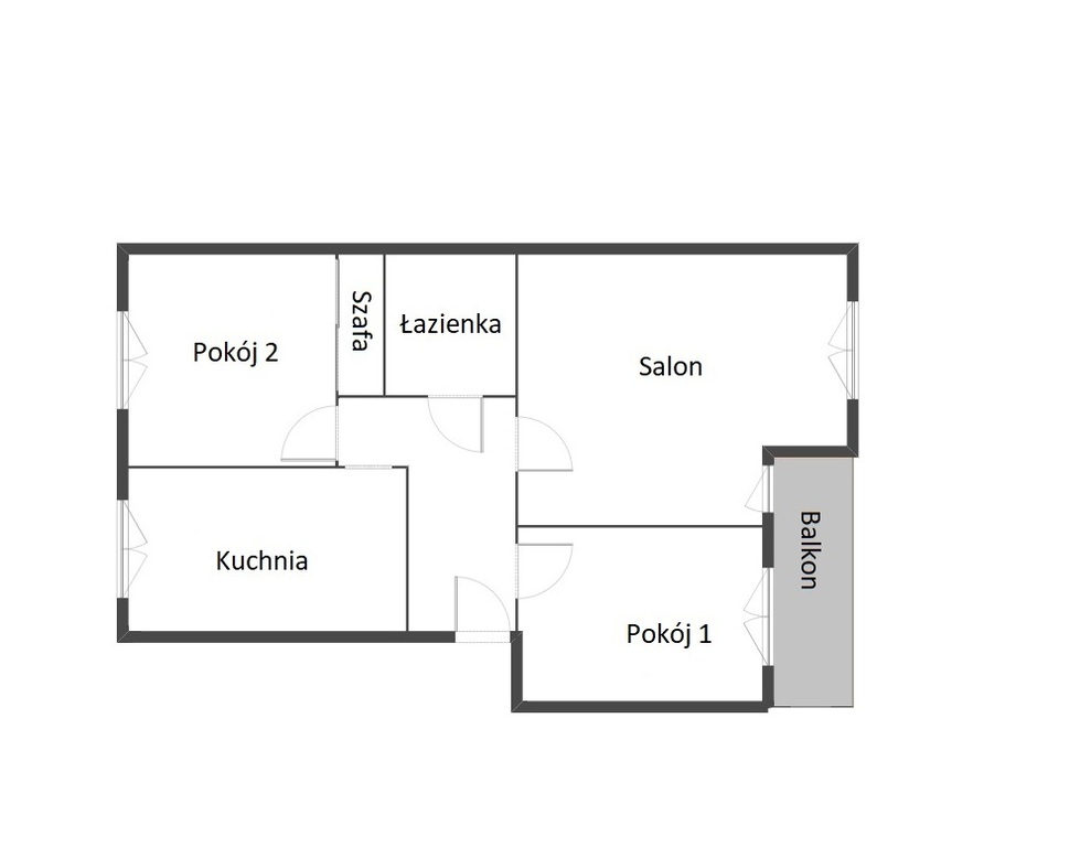 Mieszkanie na sprzedaż Szczecin, Książąt Pomorskich 60 m2 | Arka Nieruchomości