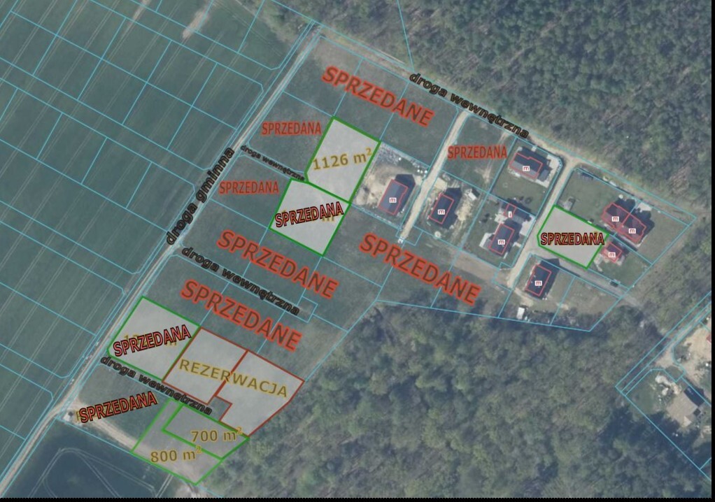 Działka na sprzedaż Podańsko 1 126 m2 | Arka Nieruchomości