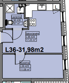 Mieszkanie na sprzedaż Police 32 m2 | Arka Nieruchomości