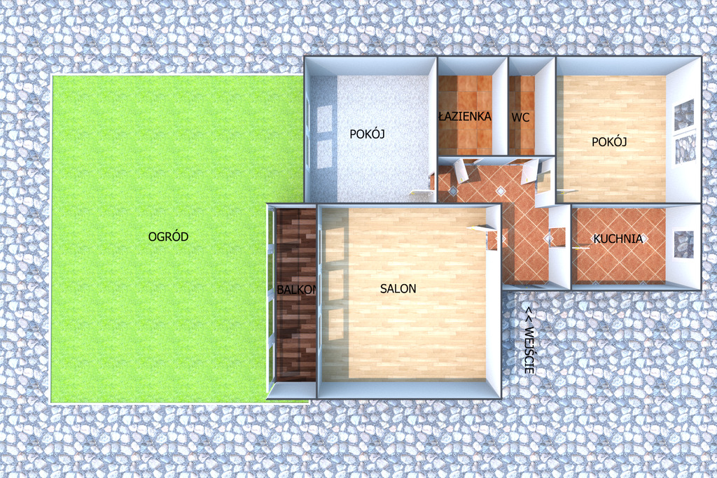 3 Pokoje | Balkon | Ogród | Gdańsk Zaspa