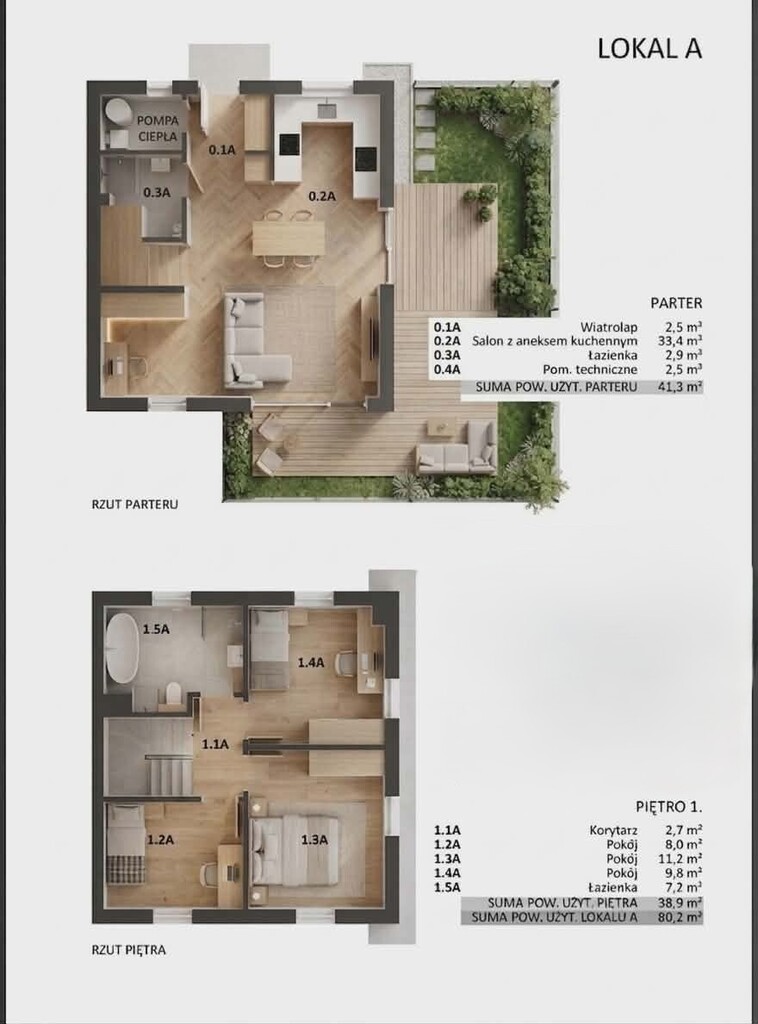 Dom na sprzedaż Wołczkowo 80 m2 | Arka Nieruchomości