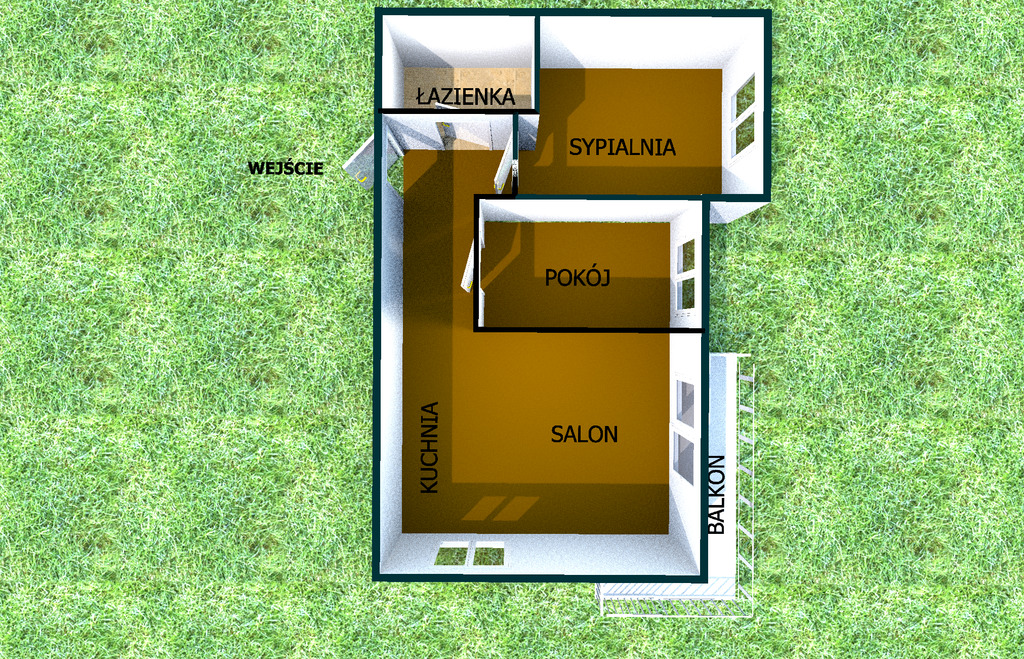 3 pokoje | gotowe do wprowadzenia | Niepołomicka|