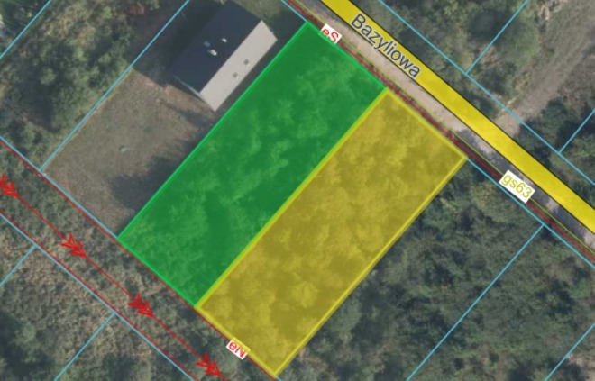 Działka na sprzedaż Bezrzecze 903 m2 | Arka Nieruchomości