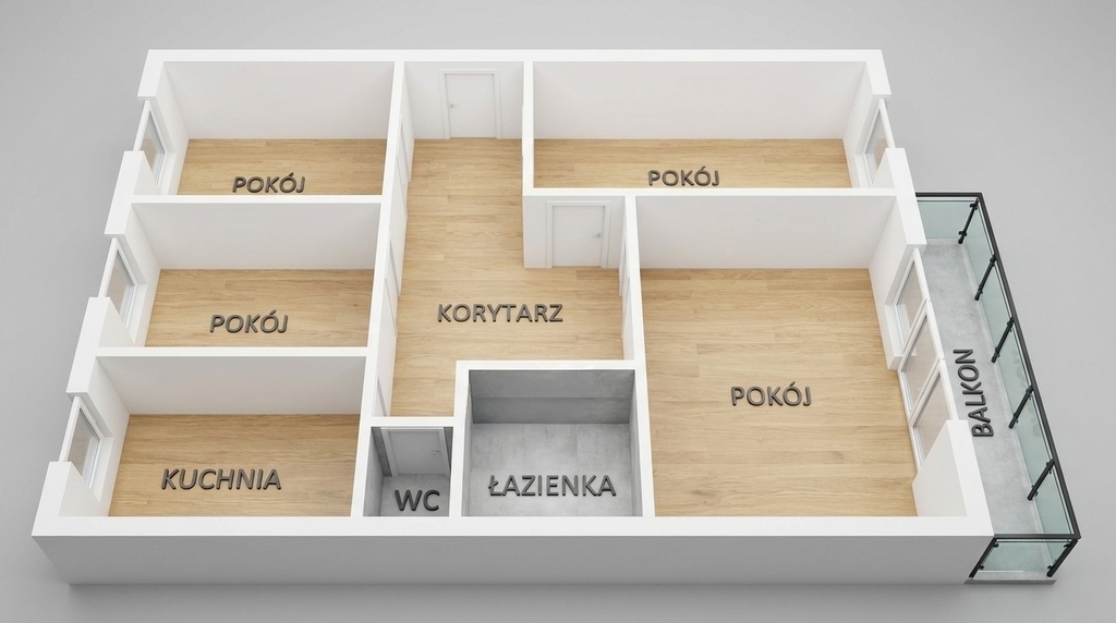 Mieszkanie na sprzedaż Szczecin, Prawobrzeże 64 m2 | Arka Nieruchomości