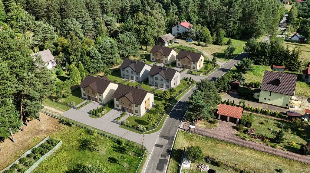 Piękna, ustawna działka w otoczeniu lasu