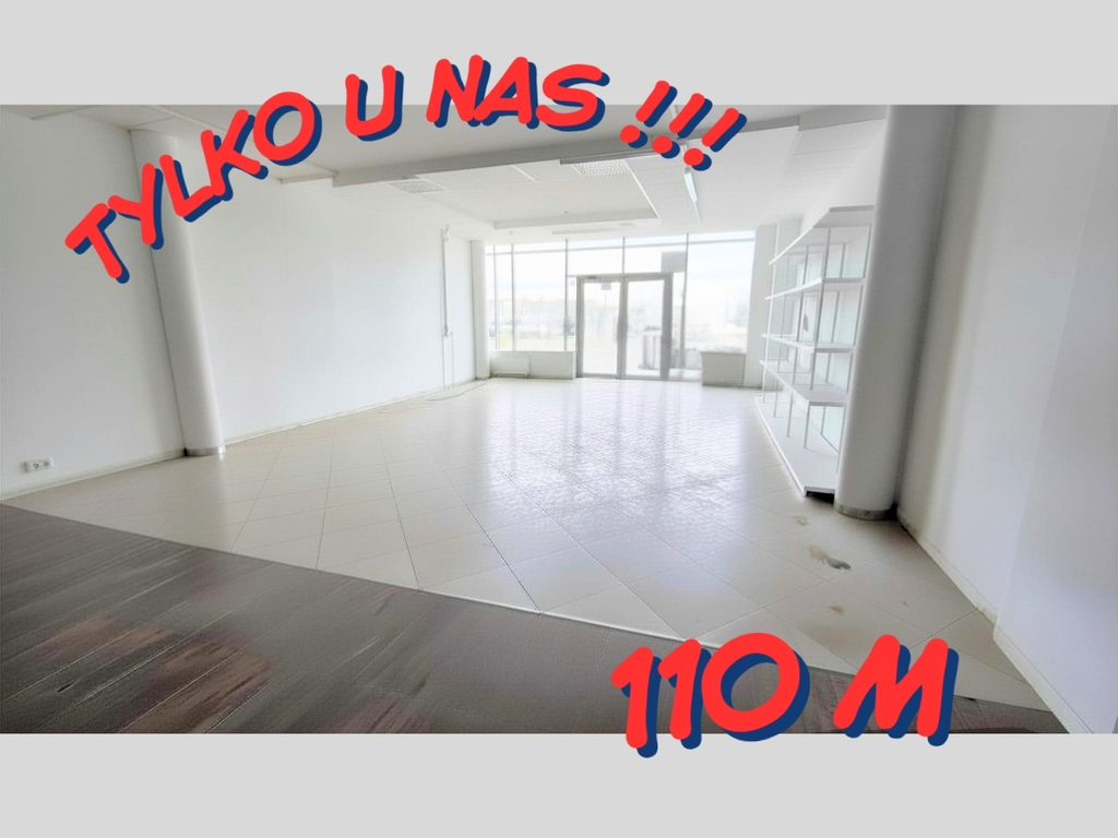 TOP LOKAL BEMOWO, 110 m², WITRYNY 7 m, PARKING