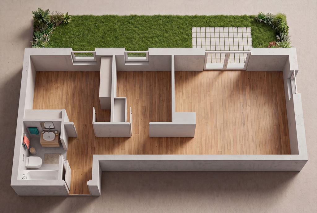 Nowoczesne 3 pokoje z dużym ogrodem | Gdynia