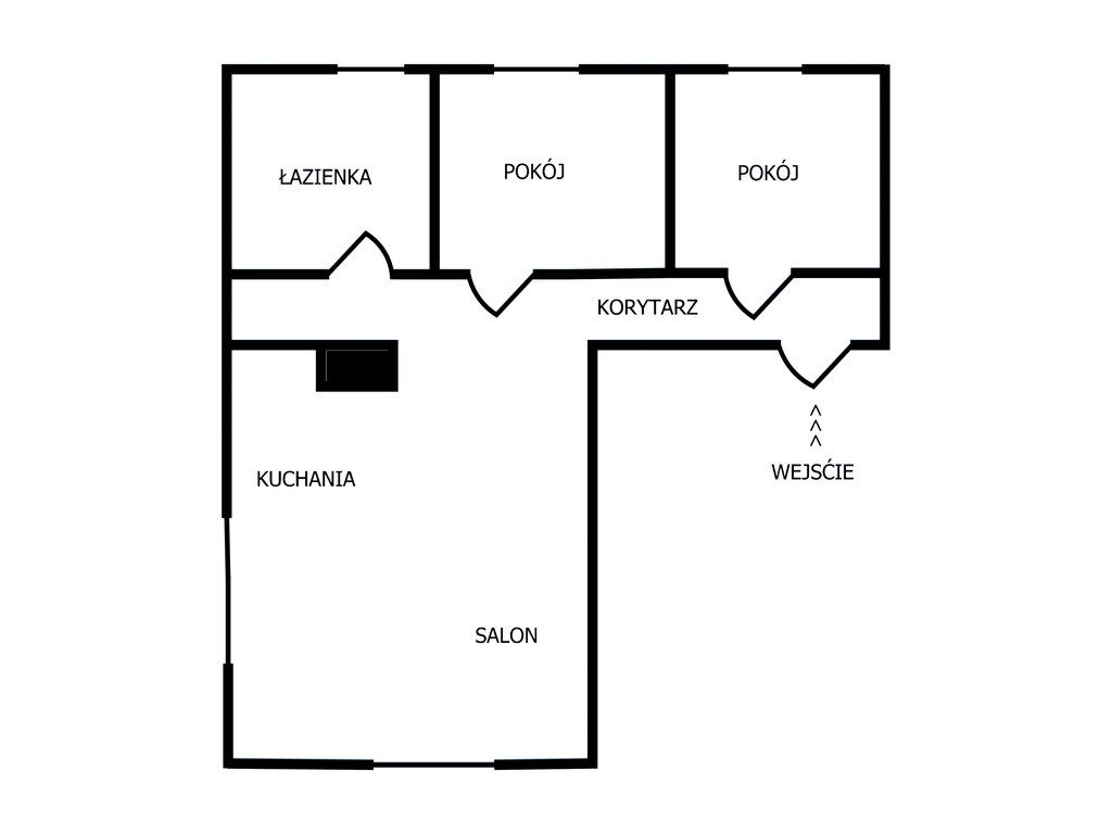 3 pokoje | Jasień | gotowe do zamieszkania