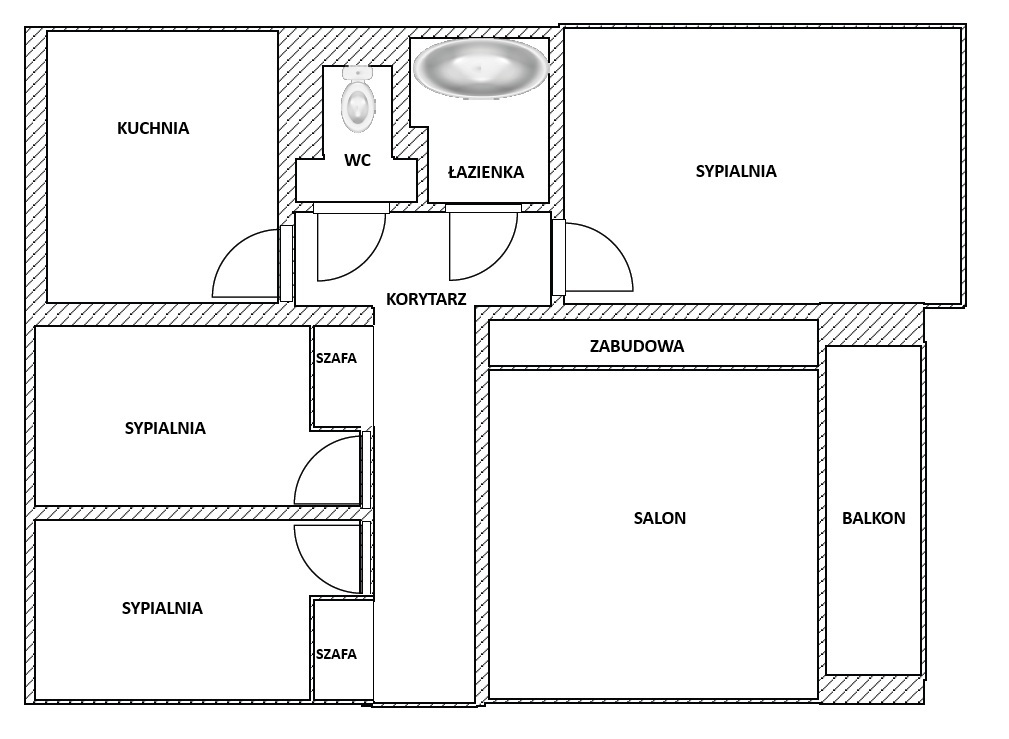 Mieszkanie na sprzedaż Szczecin, Zdroje 78 m2 | Arka Nieruchomości