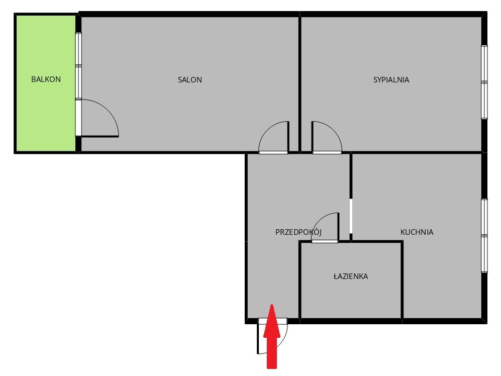 Mieszkanie na sprzedaż Szczecin, Centrum 50 m2 | Arka Nieruchomości