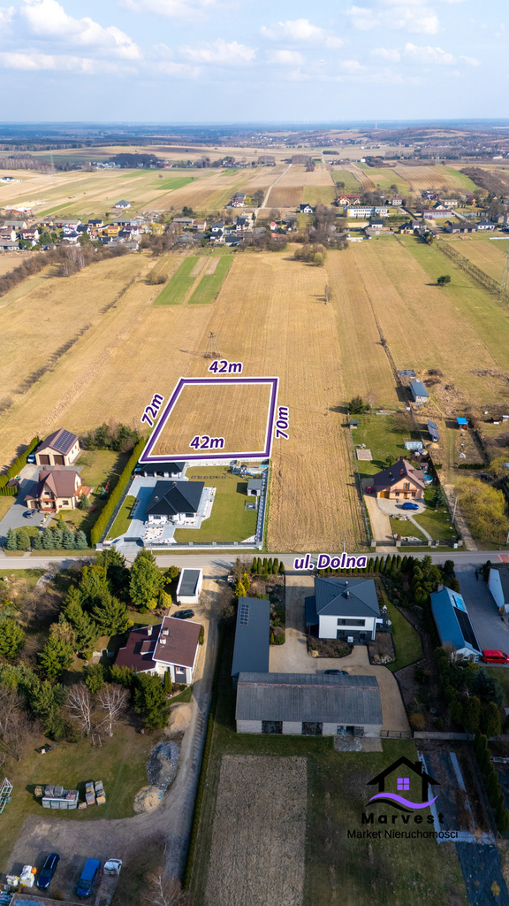 Zawada gm. Mstów  | Działka z MPZP