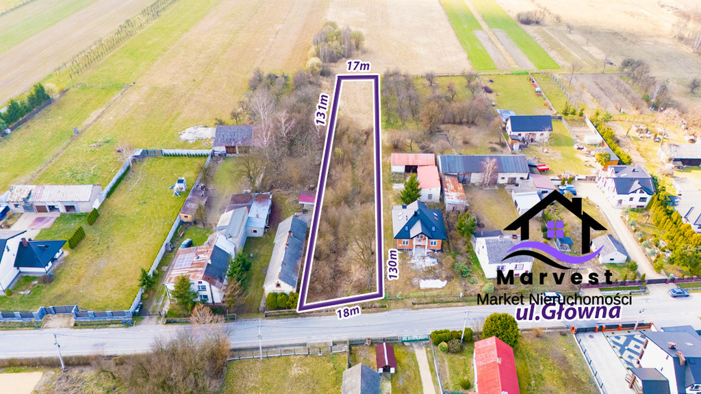 Zawada, gm. Mstów | Działka budowlana z MPZP