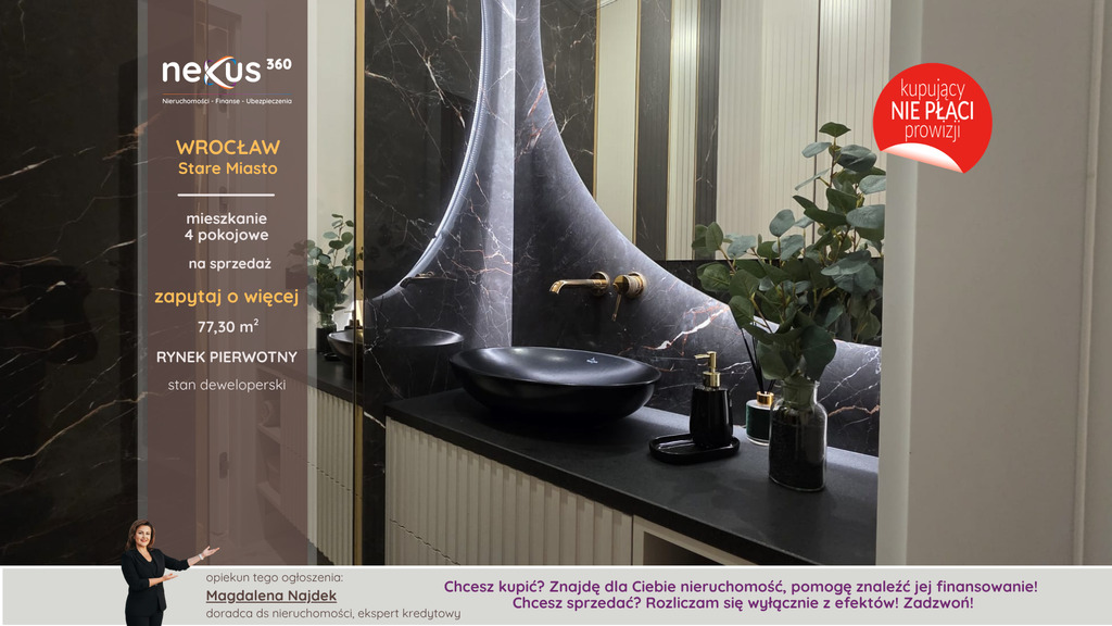 Mieszkanie 4 pokojowe - nowoczesne osiedle