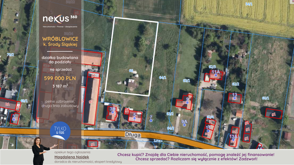 Działka pod zabudowę jednorodzinną