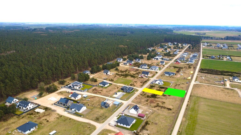 Działka na sprzedaż Charzyno 884 m2 | Arka Nieruchomości