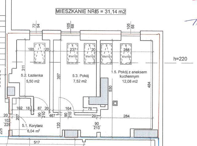 Mieszkanie na sprzedaż Szczecin, Centrum 31 m2 | Arka Nieruchomości