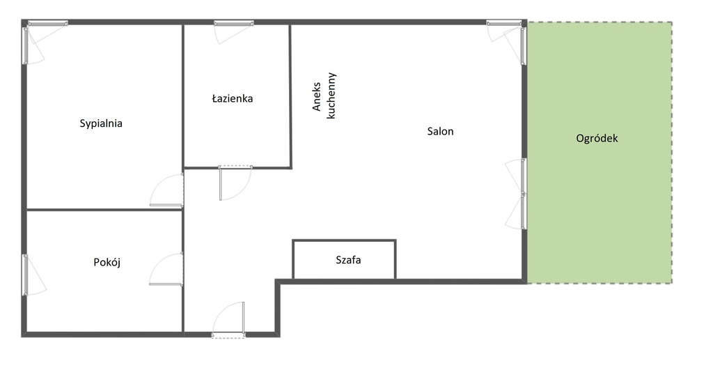 Mieszkanie na sprzedaż Szczecin, Warszewo 68 m2 | Arka Nieruchomości