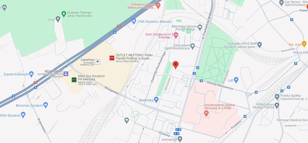 Mieszkanie na wynajem Szczecin, Pomorzany 48 m2 | Arka Nieruchomości