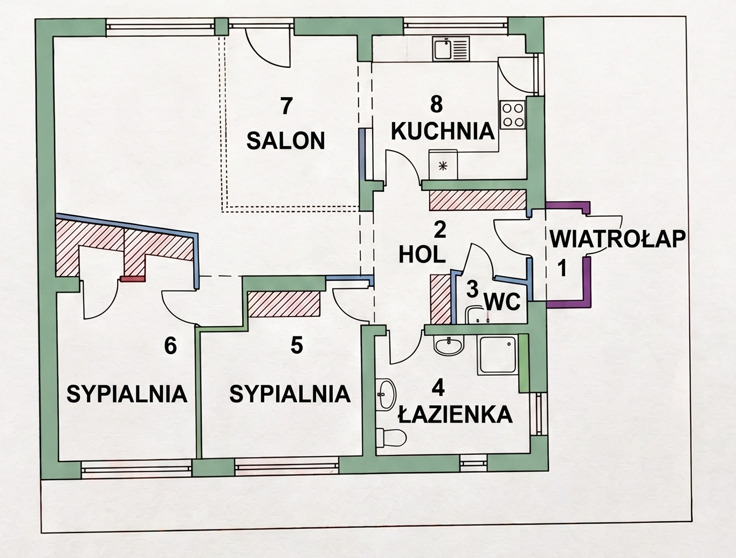 Mieszkanie w Orłowie: prywatność i morze
