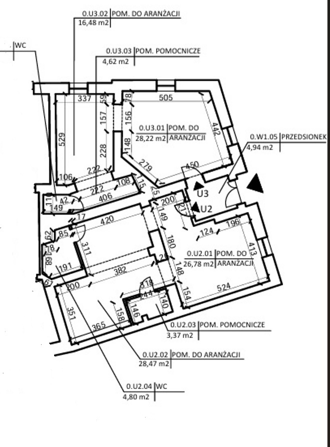 Dwa niezależne lokale usługowe w sercu Podgórza
