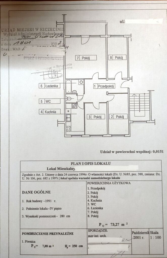Mieszkanie na sprzedaż Szczecin, Płonia 73 m2 | Arka Nieruchomości