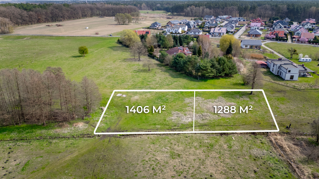 Działka na sprzedaż Tanowo 1 288 m2 | Arka Nieruchomości