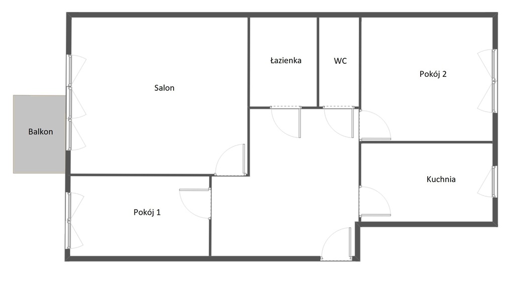 Mieszkanie na sprzedaż Szczecin, os. Majowe 63 m2 | Arka Nieruchomości