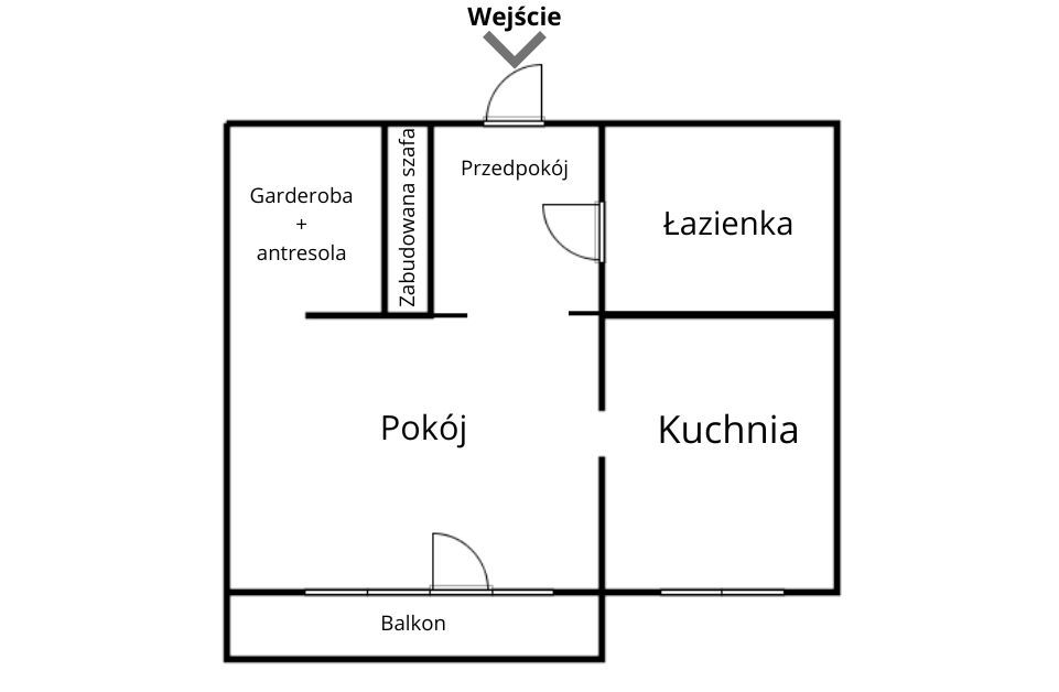 Mieszkanie na wynajem Szczecin, Pogodno 31 m2 | Arka Nieruchomości