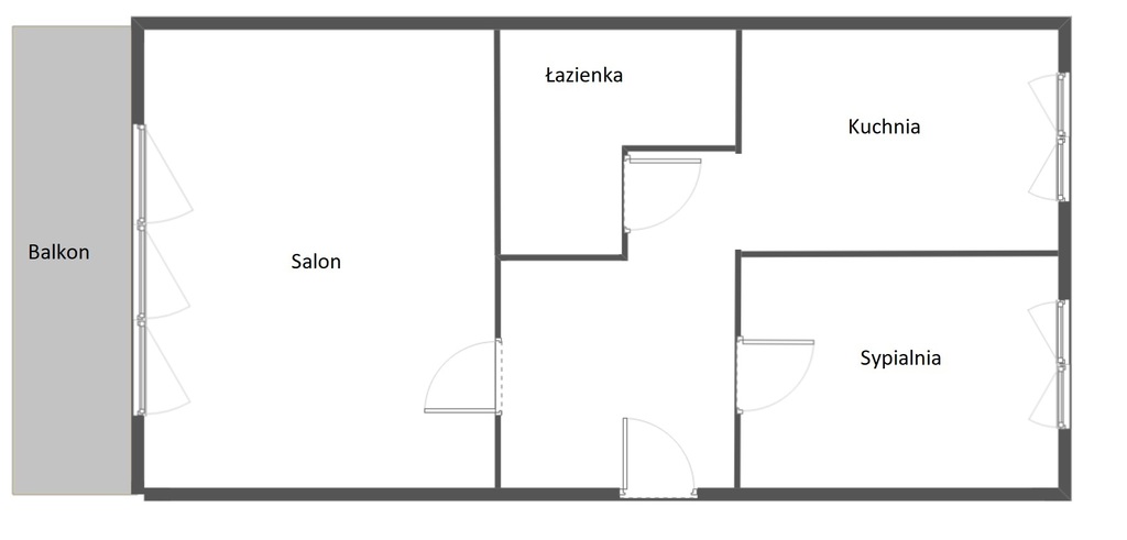 Mieszkanie na sprzedaż Szczecin, os. Majowe 50 m2 | Arka Nieruchomości