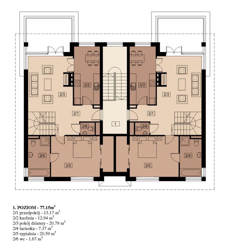 Mieszkanie na sprzedaż Siadło Dolne 123 m2 | Arka Nieruchomości