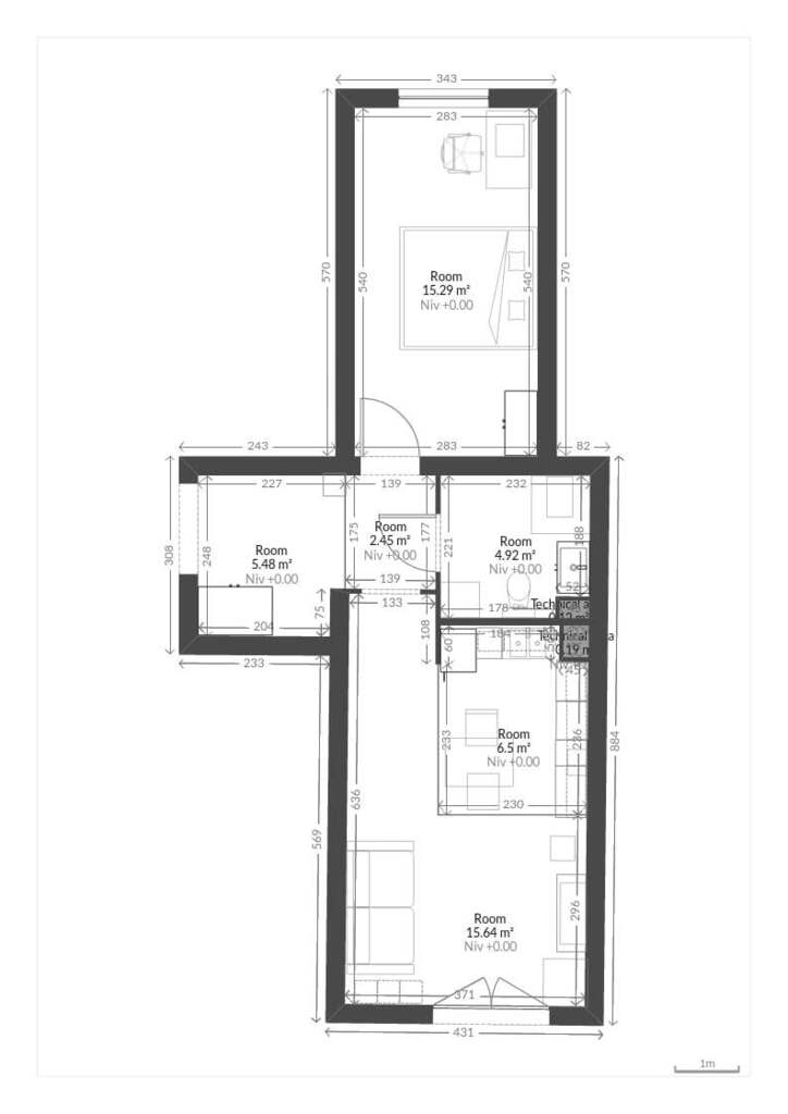 Mieszkanie na sprzedaż Szczecin, Warszewo 50 m2 | Arka Nieruchomości
