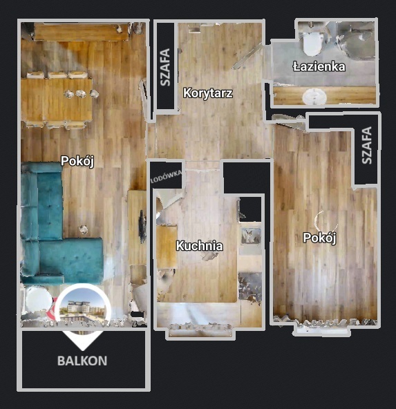 Mieszkanie na sprzedaż Szczecin, Warszewo 50 m2 | Arka Nieruchomości