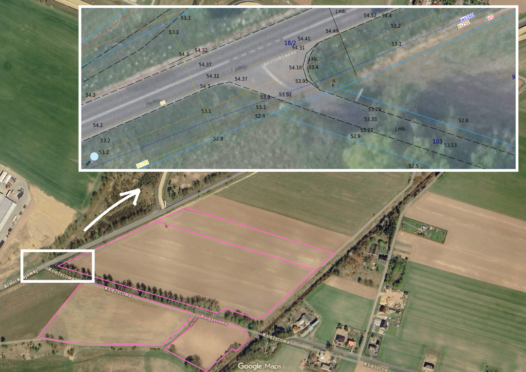 Działka na sprzedaż Wojcieszyn 126 281 m2 | Arka Nieruchomości