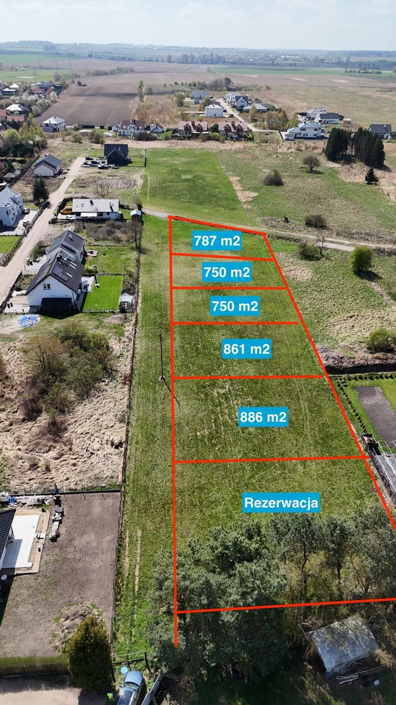 Działka na sprzedaż Wołczkowo 800 m2 | Arka Nieruchomości