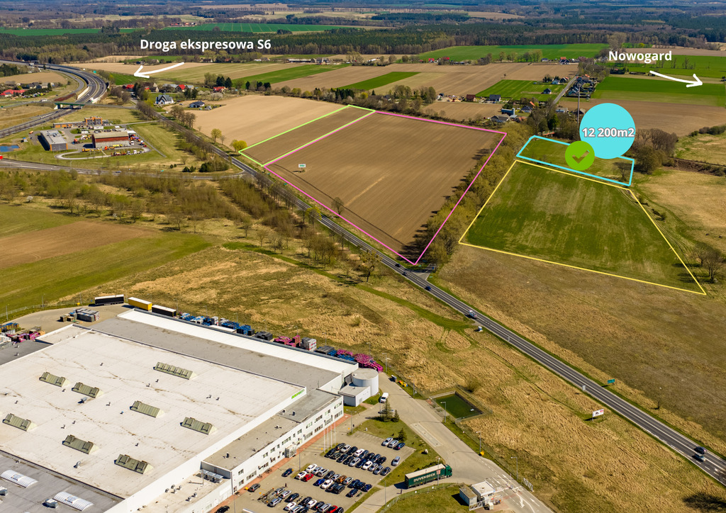 Działka na sprzedaż Wojcieszyn 12 200 m2 | Arka Nieruchomości