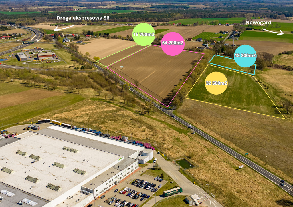 Działka na sprzedaż Wojcieszyn 126 281 m2 | Arka Nieruchomości