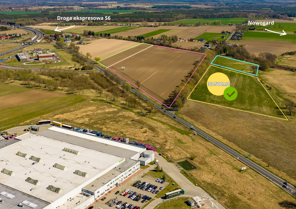 Działka na sprzedaż Wojcieszyn 32 500 m2 | Arka Nieruchomości