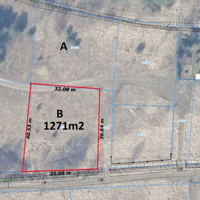 Działka na sprzedaż Brzózki 1 271 m2 | Arka Nieruchomości