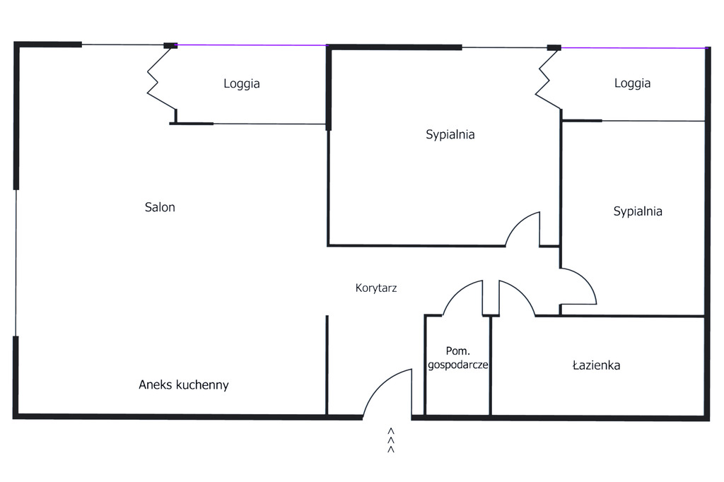 DOKI | 3 pokoje | design | wysoki standard