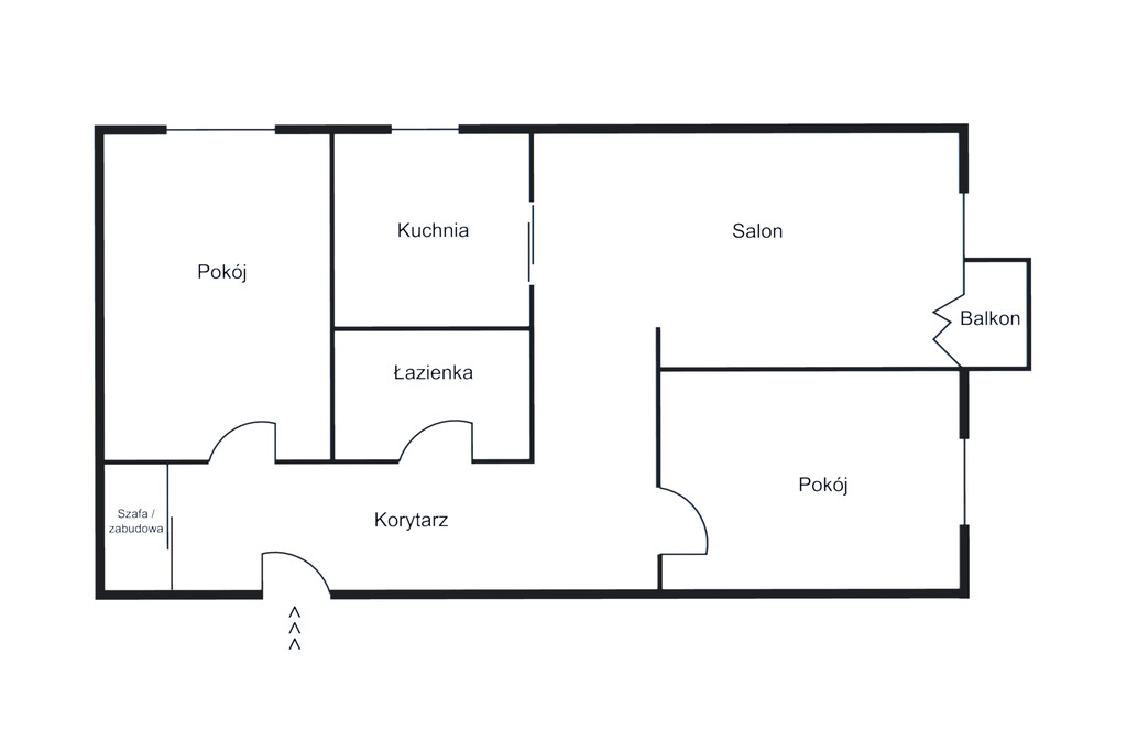 3 pokoje | 850 m od morza | Brzeźno