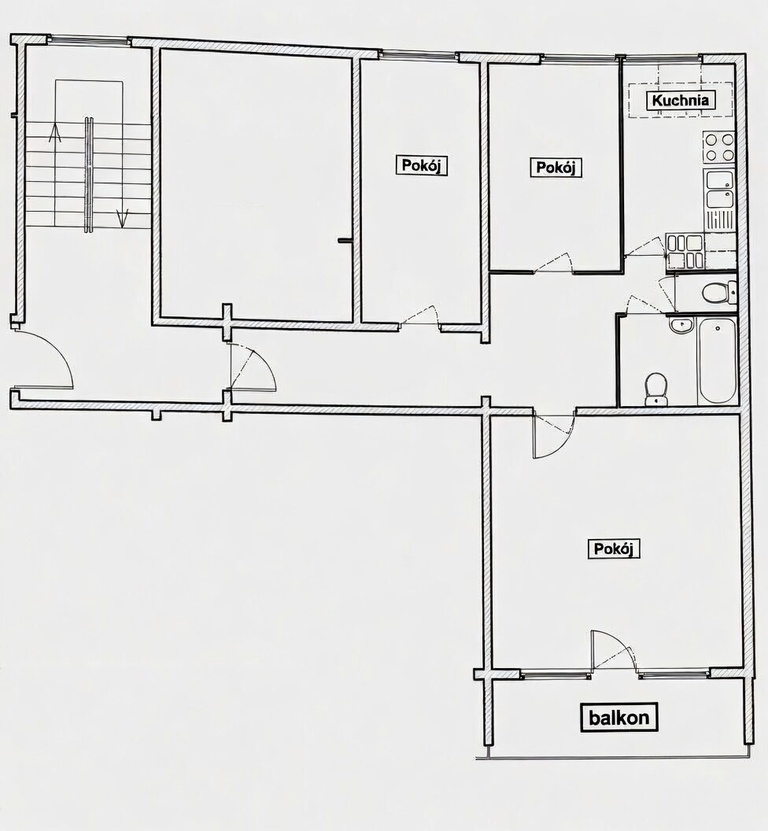 Mieszkanie na sprzedaż Szczecin, os. Bukowe 63 m2 | Arka Nieruchomości