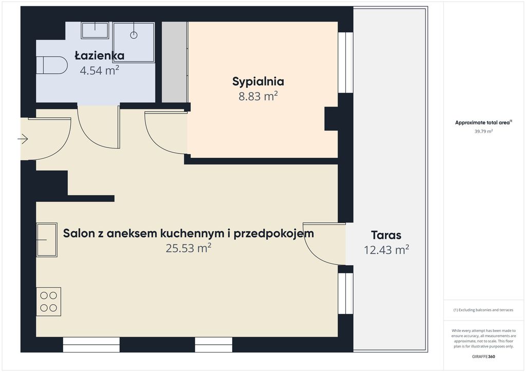 Mieszkanie na wynajem Szczecin, os. Słoneczne 40 m2 | Arka Nieruchomości