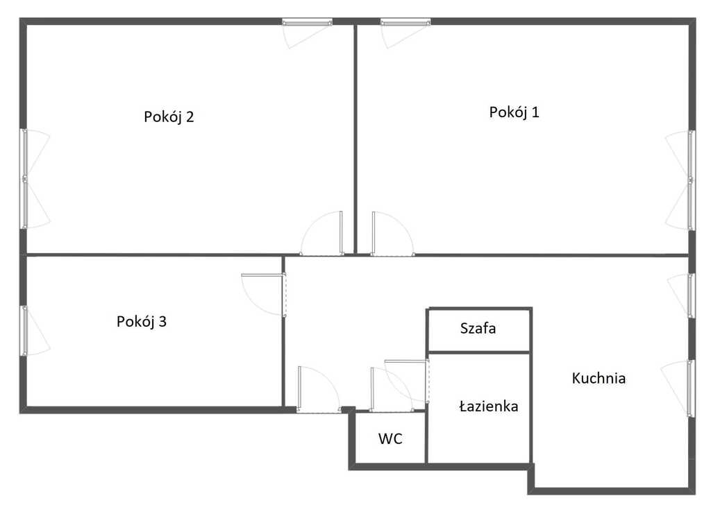 Mieszkanie na sprzedaż Szczecin, Śródmieście 65 m2 | Arka Nieruchomości
